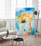 Pretty in Pink No. 3 by Hilma Koelman on GIANT ART - multicolor animals; contemporary