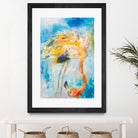 Pretty in Pink No. 3 by Hilma Koelman on GIANT ART - multicolor animals; contemporary