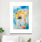 Pretty in Pink No. 3 by Hilma Koelman on GIANT ART - multicolor animals; contemporary