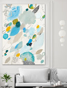 Blue Lightening by Maggie Kleinpeter on GIANT ART - multicolor abstracts; contemporary