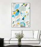 Blue Lightening by Maggie Kleinpeter on GIANT ART - multicolor abstracts; contemporary