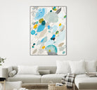 Blue Lightening by Maggie Kleinpeter on GIANT ART - multicolor abstracts; contemporary