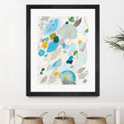 Blue Lightening by Maggie Kleinpeter on GIANT ART - multicolor abstracts; contemporary