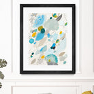 Blue Lightening by Maggie Kleinpeter on GIANT ART - multicolor abstracts; contemporary