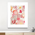 Funny Bunnies Come To The Party by Maggie Kleinpeter on GIANT ART - multicolor abstracts; contemporary