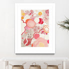 Funny Bunnies Come To The Party by Maggie Kleinpeter on GIANT ART - multicolor abstracts; contemporary