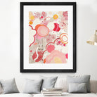 Funny Bunnies Come To The Party by Maggie Kleinpeter on GIANT ART - multicolor abstracts; contemporary