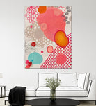 Pink Dragon Bubblegum by Maggie Kleinpeter on GIANT ART - multicolor abstracts; contemporary