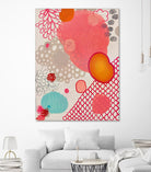 Pink Dragon Bubblegum by Maggie Kleinpeter on GIANT ART - multicolor abstracts; contemporary