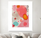 Pink Dragon Bubblegum by Maggie Kleinpeter on GIANT ART - multicolor abstracts; contemporary