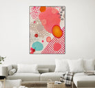 Pink Dragon Bubblegum by Maggie Kleinpeter on GIANT ART - multicolor abstracts; contemporary