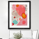 Pink Dragon Bubblegum by Maggie Kleinpeter on GIANT ART - multicolor abstracts; contemporary