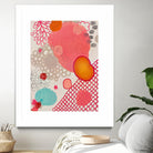 Pink Dragon Bubblegum by Maggie Kleinpeter on GIANT ART - multicolor abstracts; contemporary