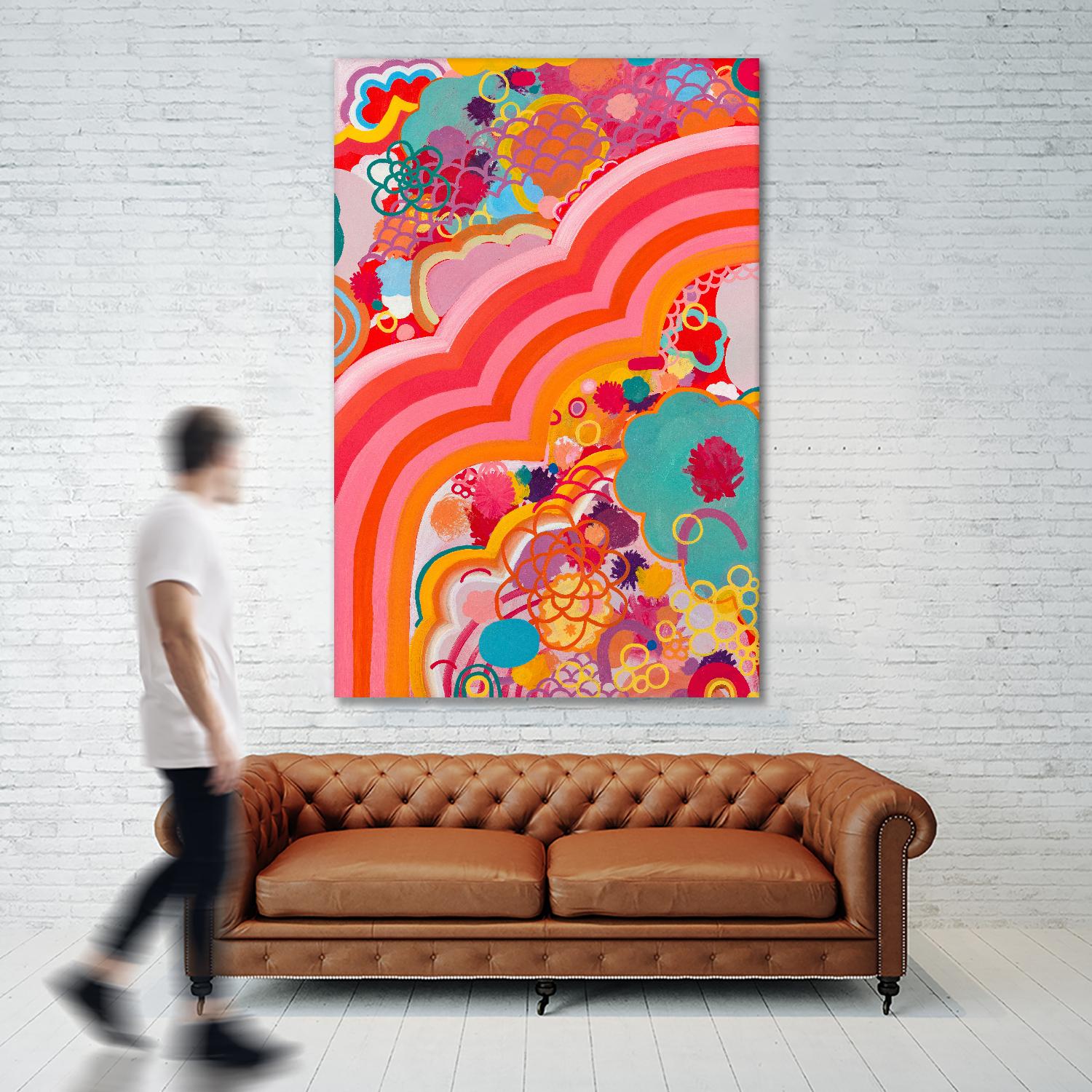 Sugar Crash by Maggie Kleinpeter on GIANT ART - multicolor abstracts; contemporary