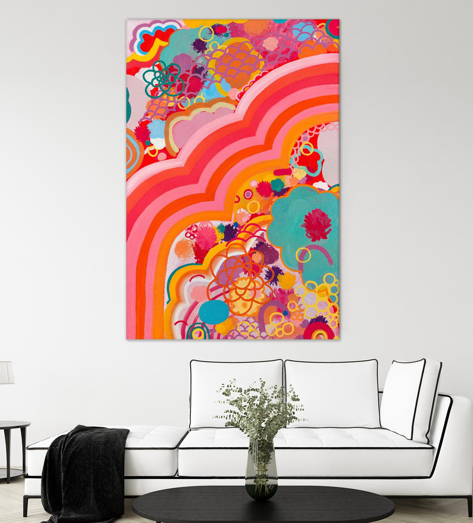 Sugar Crash by Maggie Kleinpeter on GIANT ART - multicolor abstracts; contemporary