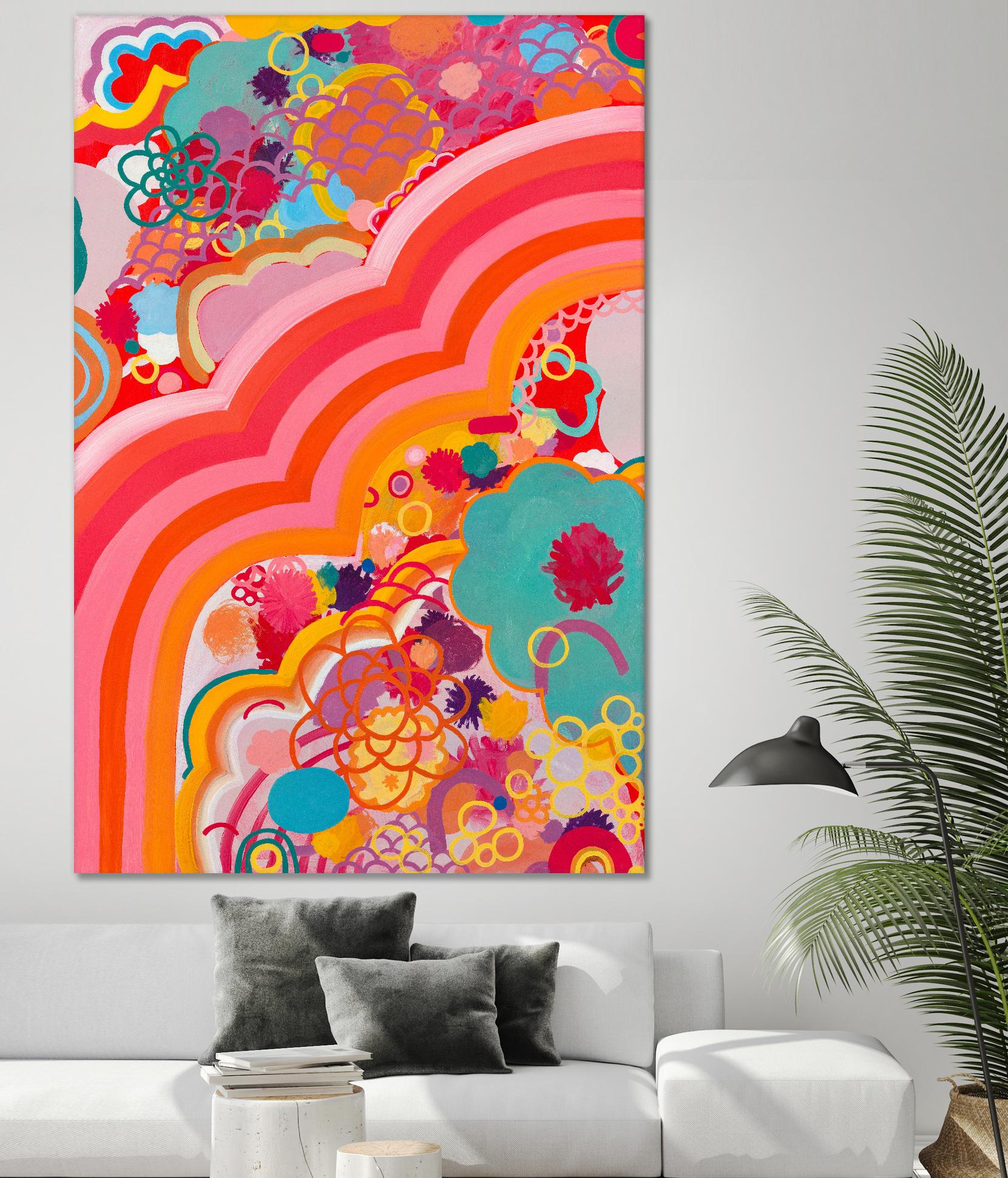 Sugar Crash by Maggie Kleinpeter on GIANT ART - multicolor abstracts; contemporary