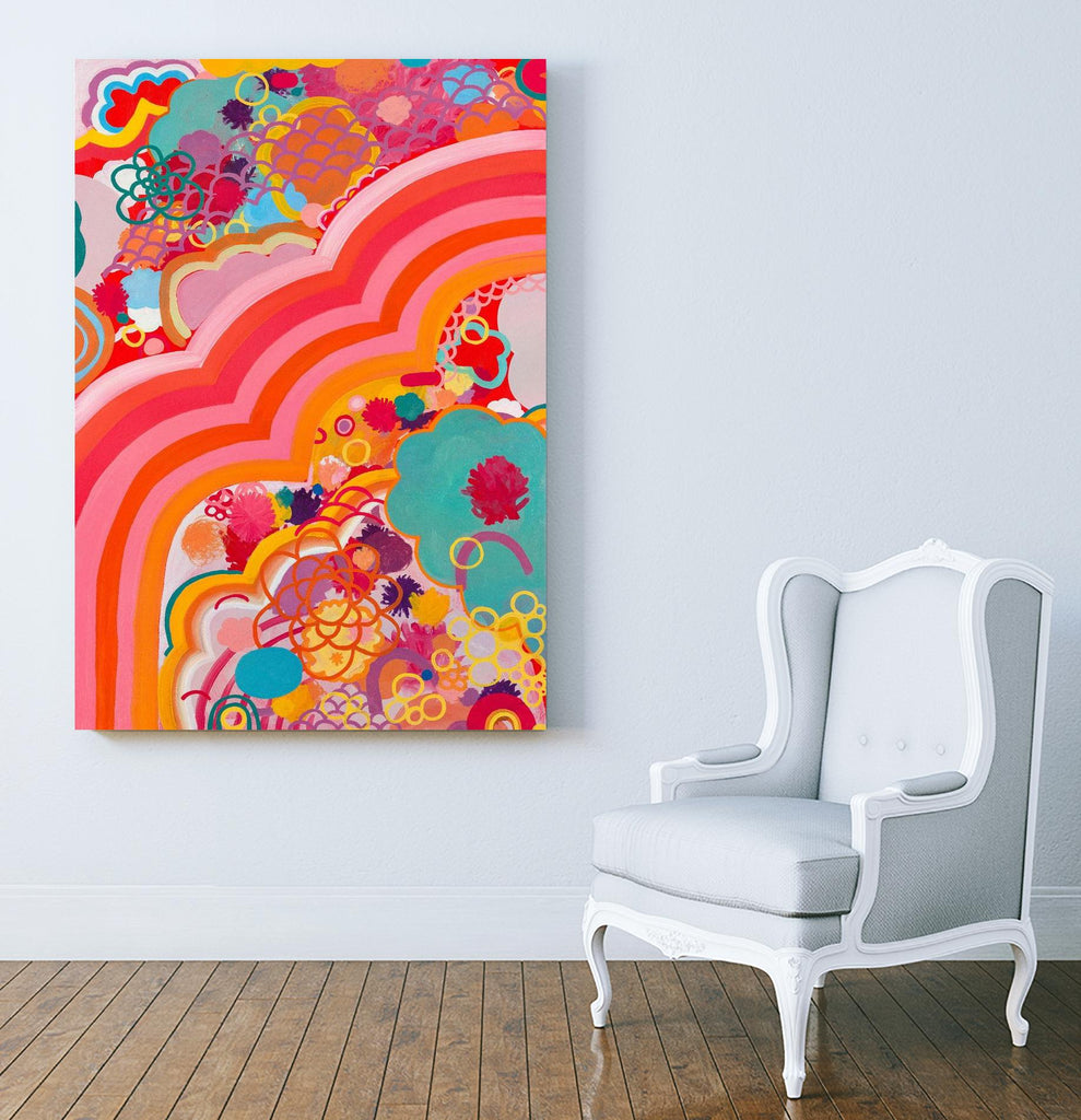 Sugar Crash by Maggie Kleinpeter on GIANT ART - multicolor abstracts; contemporary