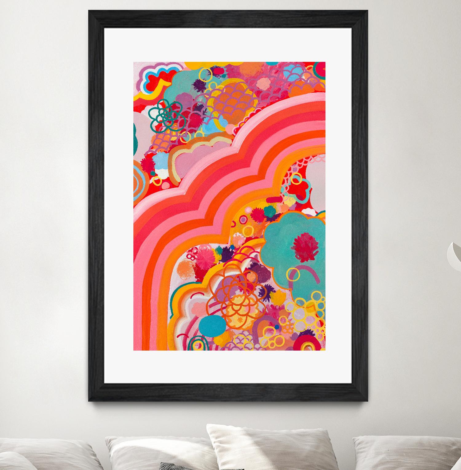 Sugar Crash by Maggie Kleinpeter on GIANT ART - multicolor abstracts; contemporary