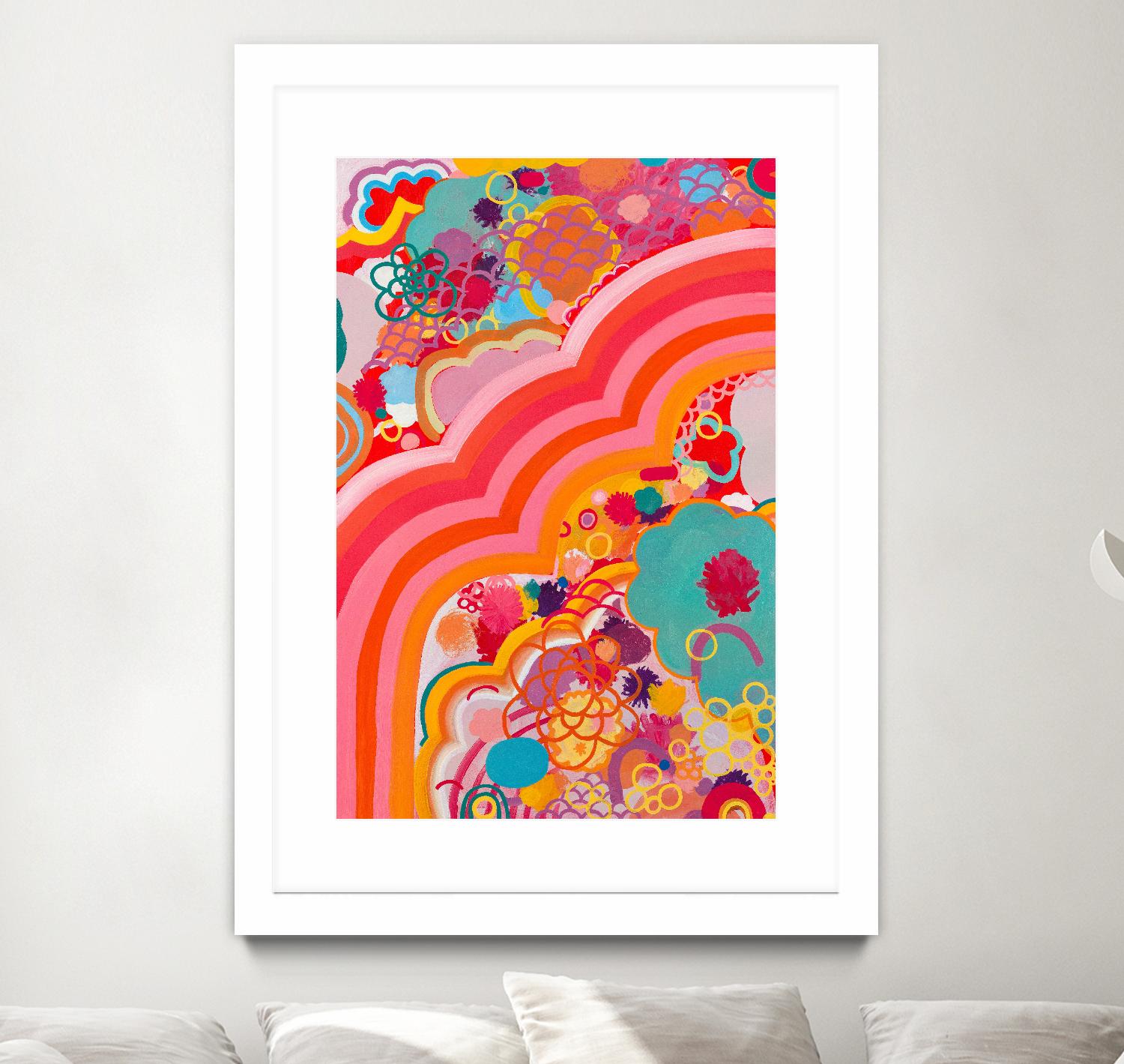 Sugar Crash by Maggie Kleinpeter on GIANT ART - multicolor abstracts; contemporary