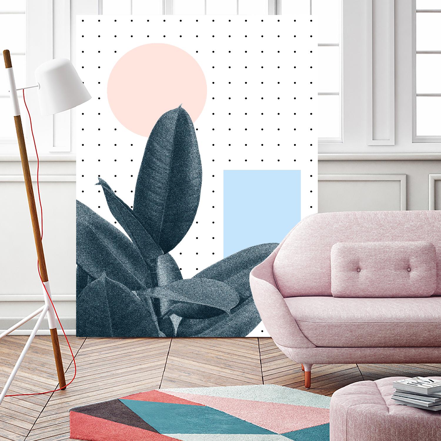 Won’t Waste Another Day by Hanna Kastl-Lungberg on GIANT ART - multicolor floral/still life; contemporary