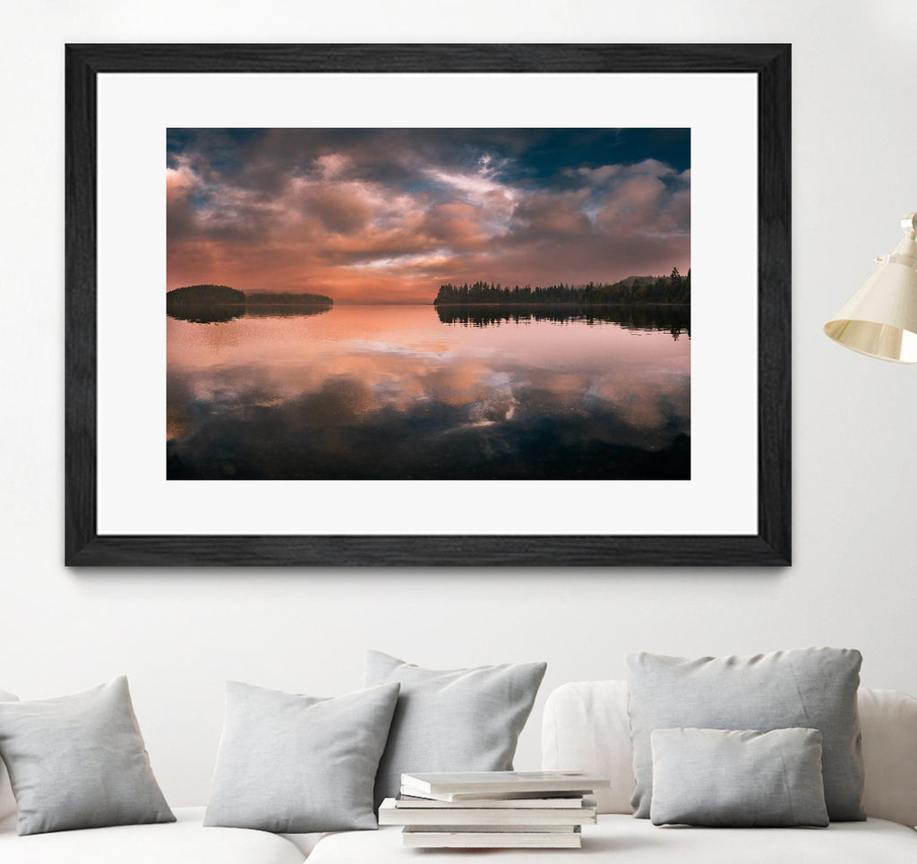 Western Sunset par Vladimir Kostka sur GIANT ART - photographie multicolore ; paysages