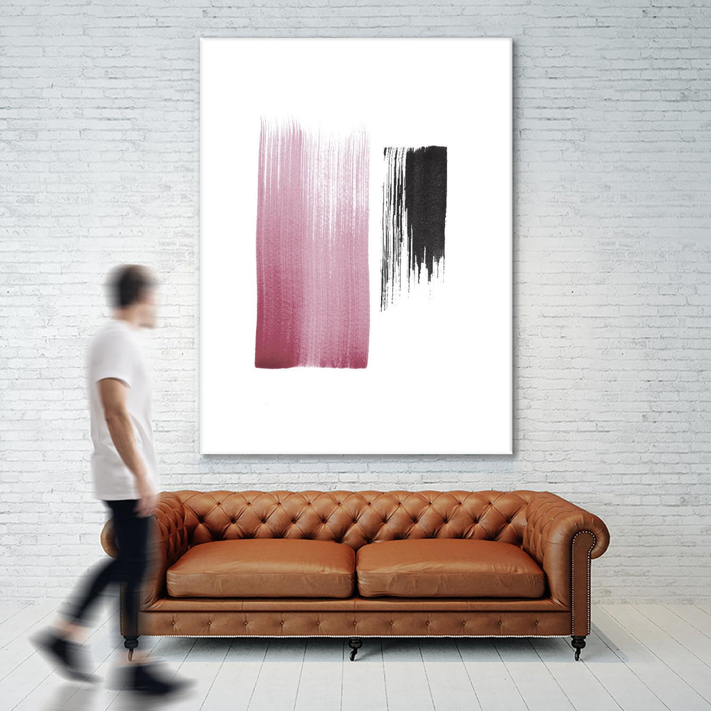 Black & Blush by Iris Lehnhardt on GIANT ART - multicolor contemporary; abstracts