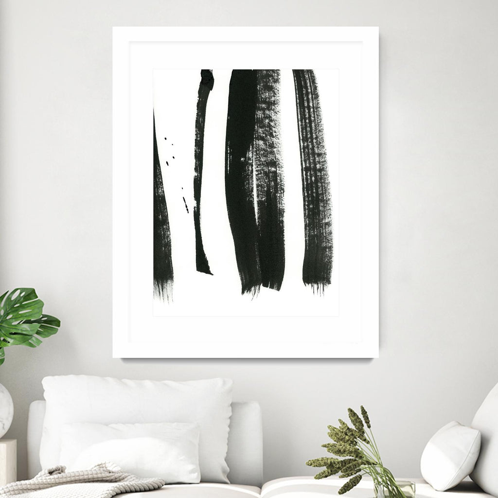 Black on White 3 by Iris Lehnhardt on GIANT ART - multicolor abstracts; contemporary