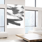 Black and White Strokes 5 by Iris Lehnhardt on GIANT ART - multicolor abstracts; contemporary