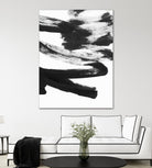 Black and White Strokes 5 by Iris Lehnhardt on GIANT ART - multicolor abstracts; contemporary