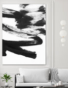 Black and White Strokes 5 by Iris Lehnhardt on GIANT ART - multicolor abstracts; contemporary
