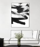 Black and White Strokes 5 by Iris Lehnhardt on GIANT ART - multicolor abstracts; contemporary