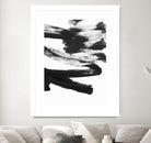 Black and White Strokes 5 by Iris Lehnhardt on GIANT ART - multicolor abstracts; contemporary