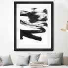 Black and White Strokes 5 by Iris Lehnhardt on GIANT ART - multicolor abstracts; contemporary