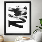 Black and White Strokes 5 by Iris Lehnhardt on GIANT ART - multicolor abstracts; contemporary