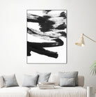 Black and White Strokes 5 by Iris Lehnhardt on GIANT ART - multicolor abstracts; contemporary