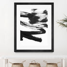 Black and White Strokes 5 by Iris Lehnhardt on GIANT ART - multicolor abstracts; contemporary
