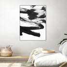 Black and White Strokes 5 by Iris Lehnhardt on GIANT ART - multicolor abstracts; contemporary