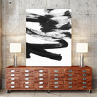 Black and White Strokes 5 by Iris Lehnhardt on GIANT ART - multicolor abstracts; contemporary