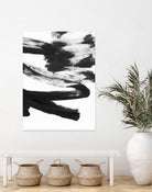 Black and White Strokes 5 by Iris Lehnhardt on GIANT ART - multicolor abstracts; contemporary