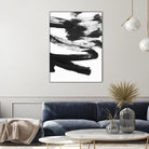 Black and White Strokes 5 by Iris Lehnhardt on GIANT ART - multicolor abstracts; contemporary