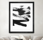 Black and White Strokes 5 by Iris Lehnhardt on GIANT ART - multicolor abstracts; contemporary