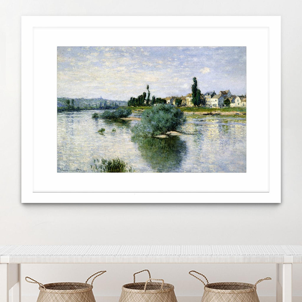 The Seine at Lavacourt by Claude Monet on GIANT ART - masters landscapes
