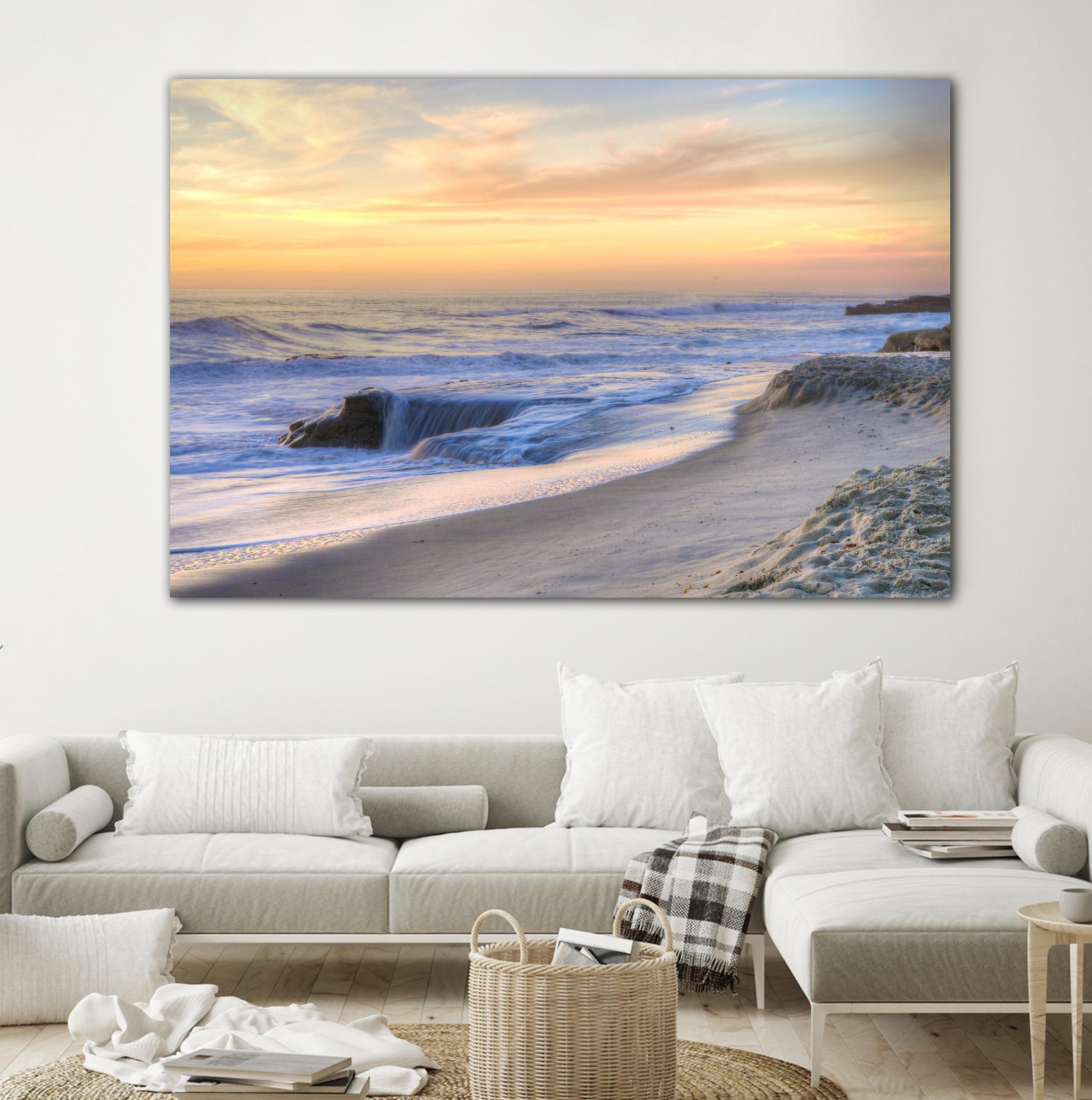 La Jolla Sunset by Dean Mayo on GIANT ART - multicolor photography; landscapes; coastal