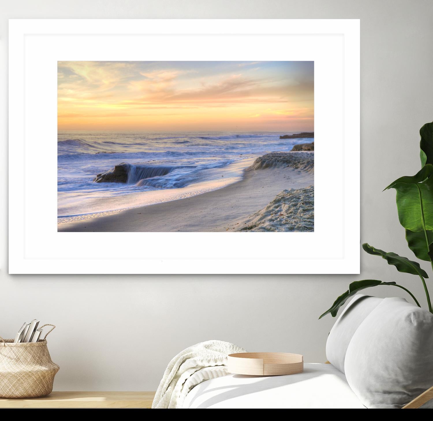 La Jolla Sunset by Dean Mayo on GIANT ART - multicolor photography; landscapes; coastal