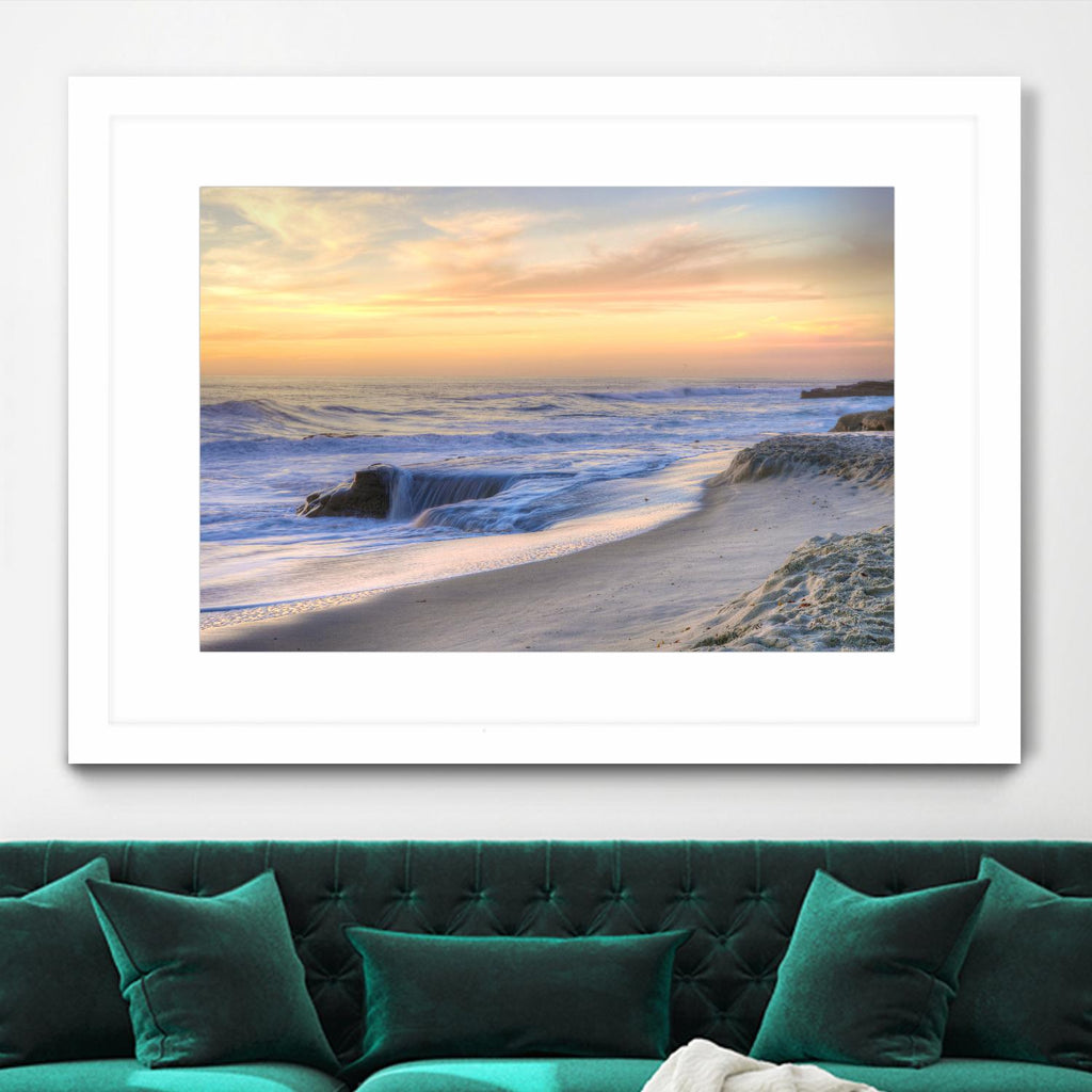 La Jolla Sunset by Dean Mayo on GIANT ART - multicolor photography; landscapes; coastal