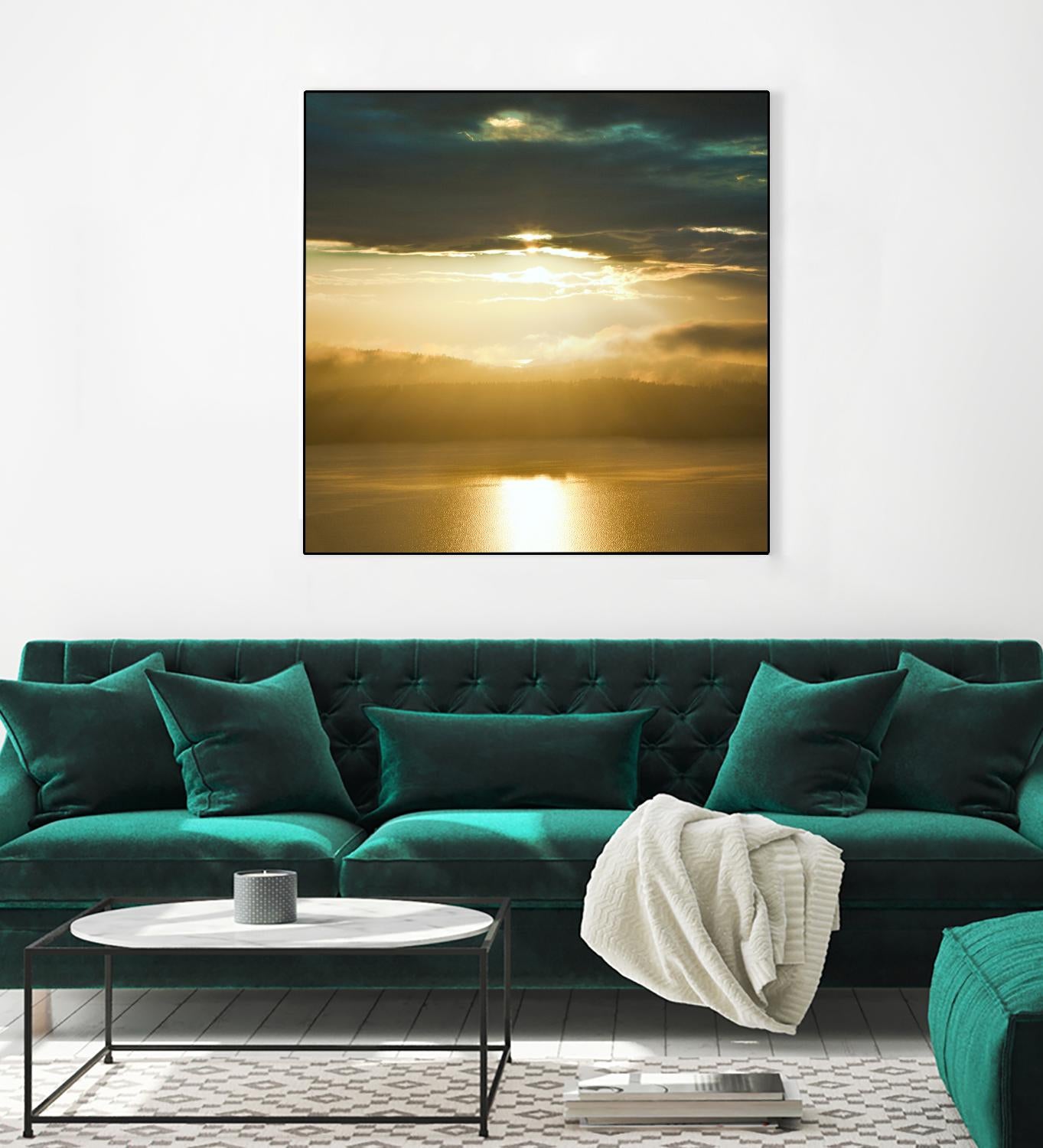 Orcas Sunset 1 by Golie Miamee on GIANT ART - multicolor photography; landscapes; coastal