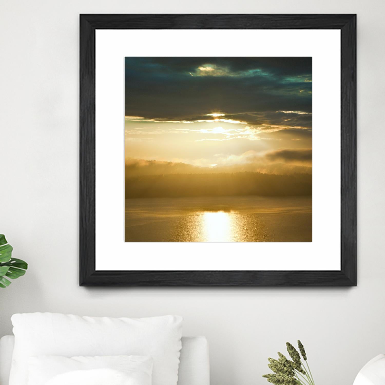 Orcas Sunset 1 by Golie Miamee on GIANT ART - multicolor photography; landscapes; coastal