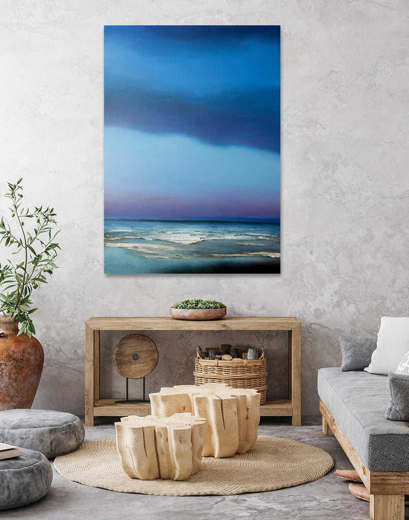 Blue Symphony by Michael Mote on GIANT ART - blue coastal, landscapes, beaches, ocean