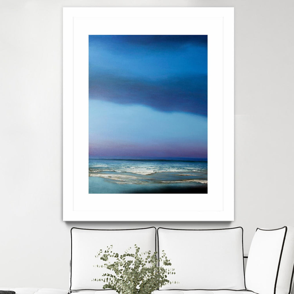 Blue Symphony by Michael Mote on GIANT ART - blue coastal, landscapes, beaches, ocean