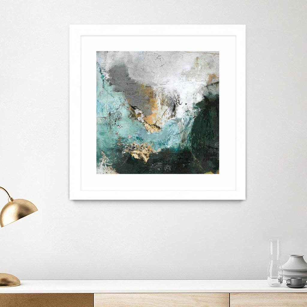 Arctic Green by Design Fabrikken on GIANT ART - multi abstracts